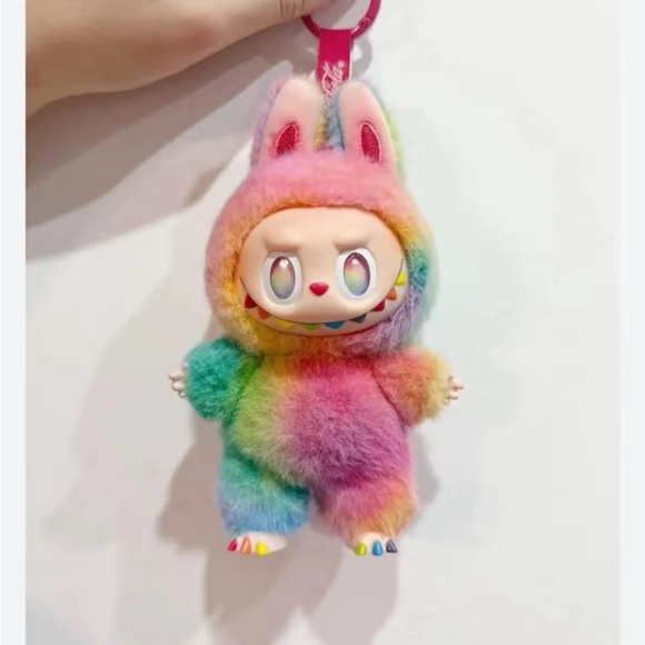 Colorful Bunny Plush Keychain! Coming Soon! Not for sale! - Picture 1 of 1